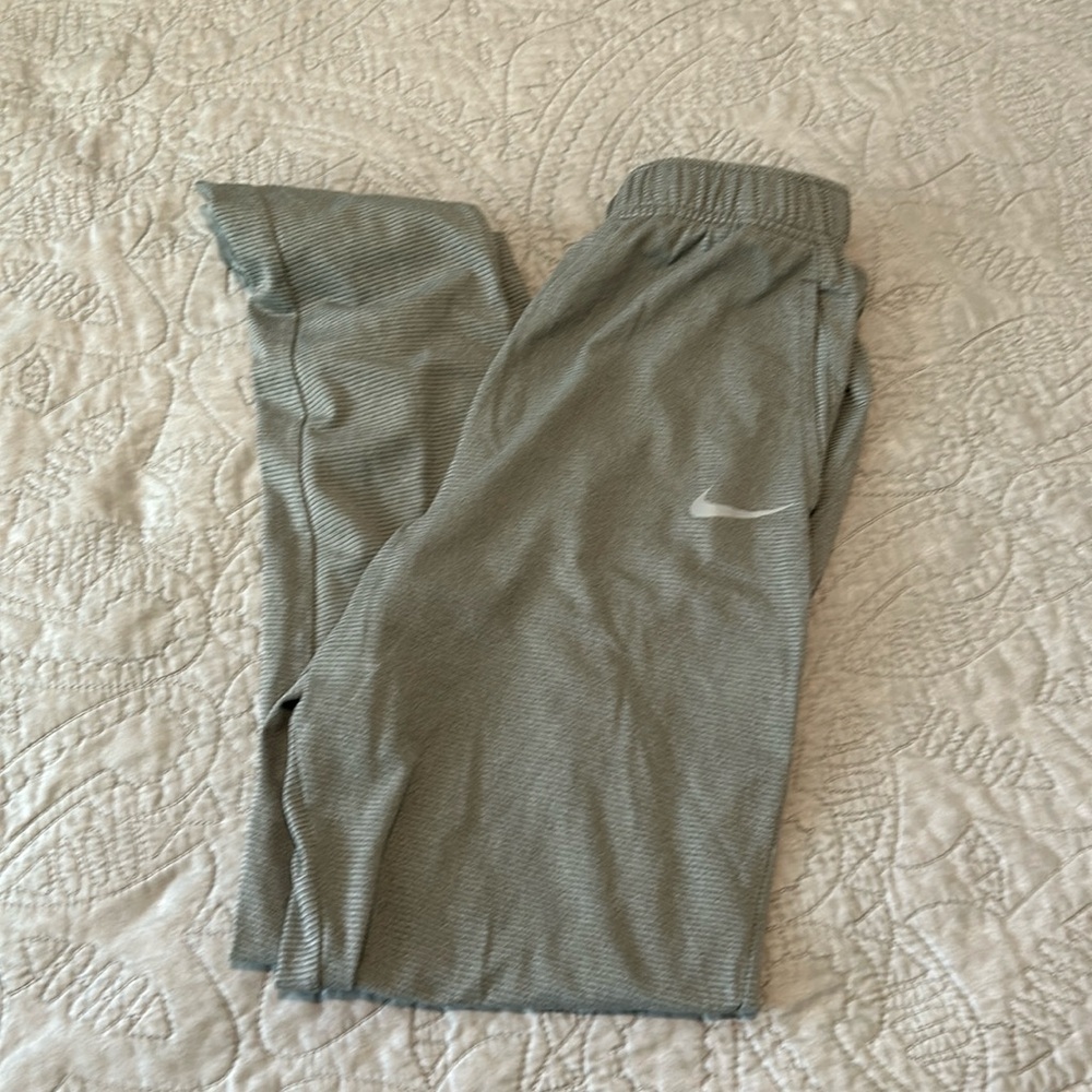 Boys Nike grey joggers